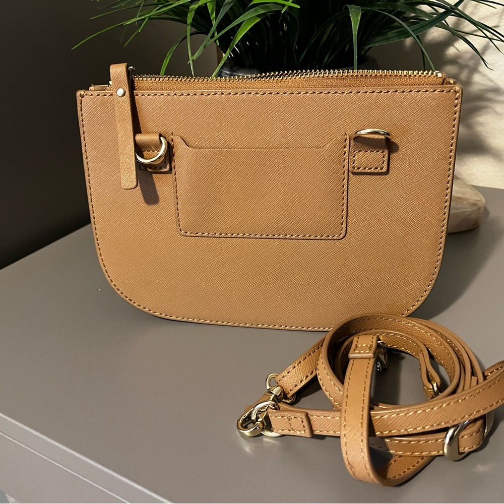 Lo & Sons Waverly 2 Large Leather Crossbody Bag